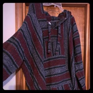 Men’s poncho/drug rag